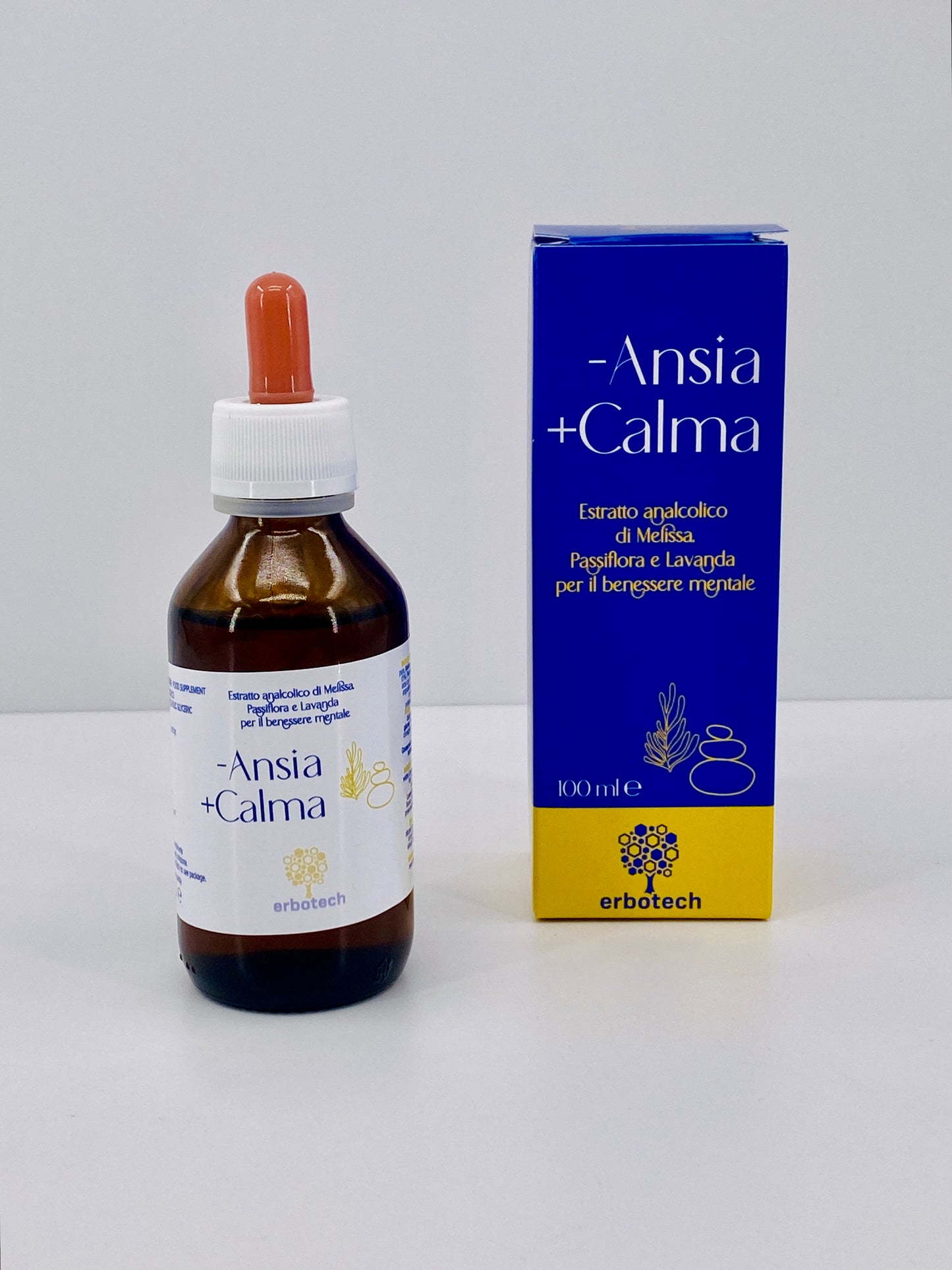 Tintura madre analcolica: -Ansia +Calma