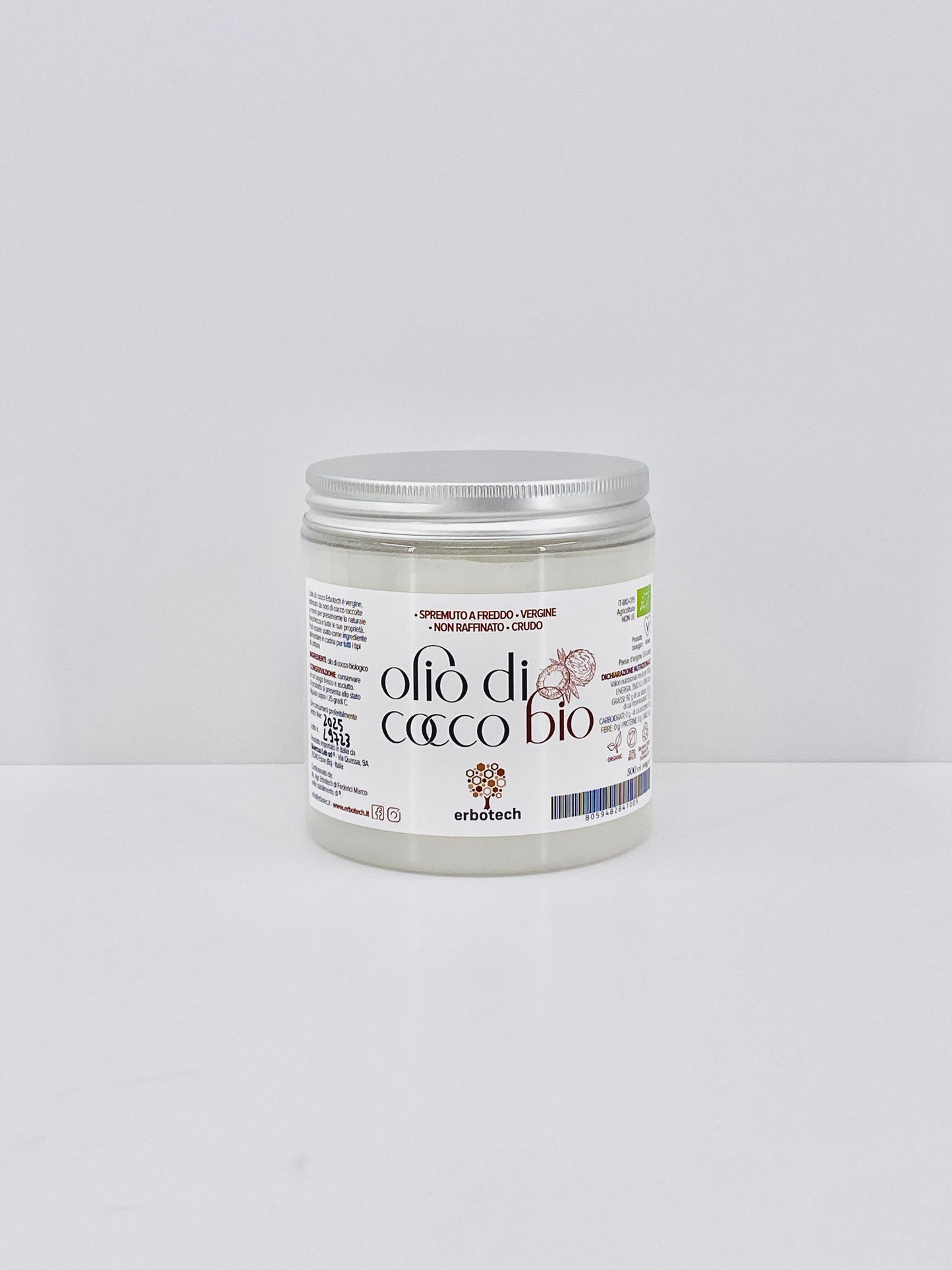Olio di cocco Biologico 500ml