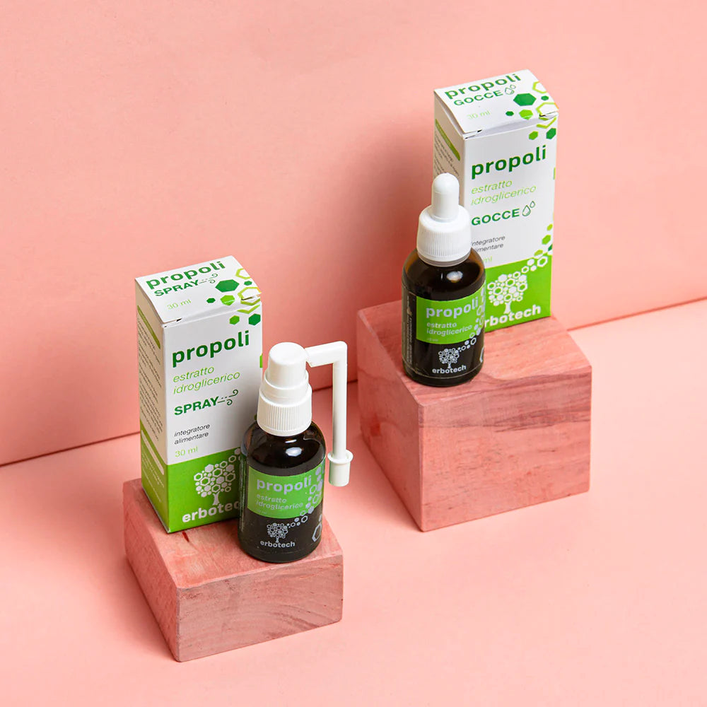 Propoli – Estratto idroglicerico – Senza alcool – Tintura Madre analcolica