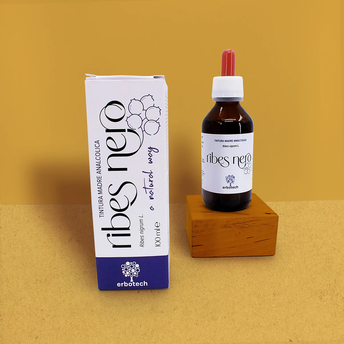 Tintura madre analcolica di Ribes nero 100ml