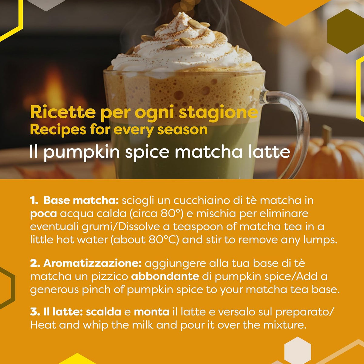 Pumpkin Spice 100 g, Miscela di Spezie Naturali Ideale per Dolci, Bevande e Latte, Aromatica e Versatile