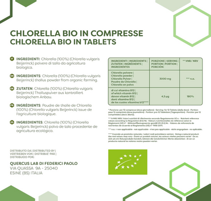 CHLORELLA BIO in compresse