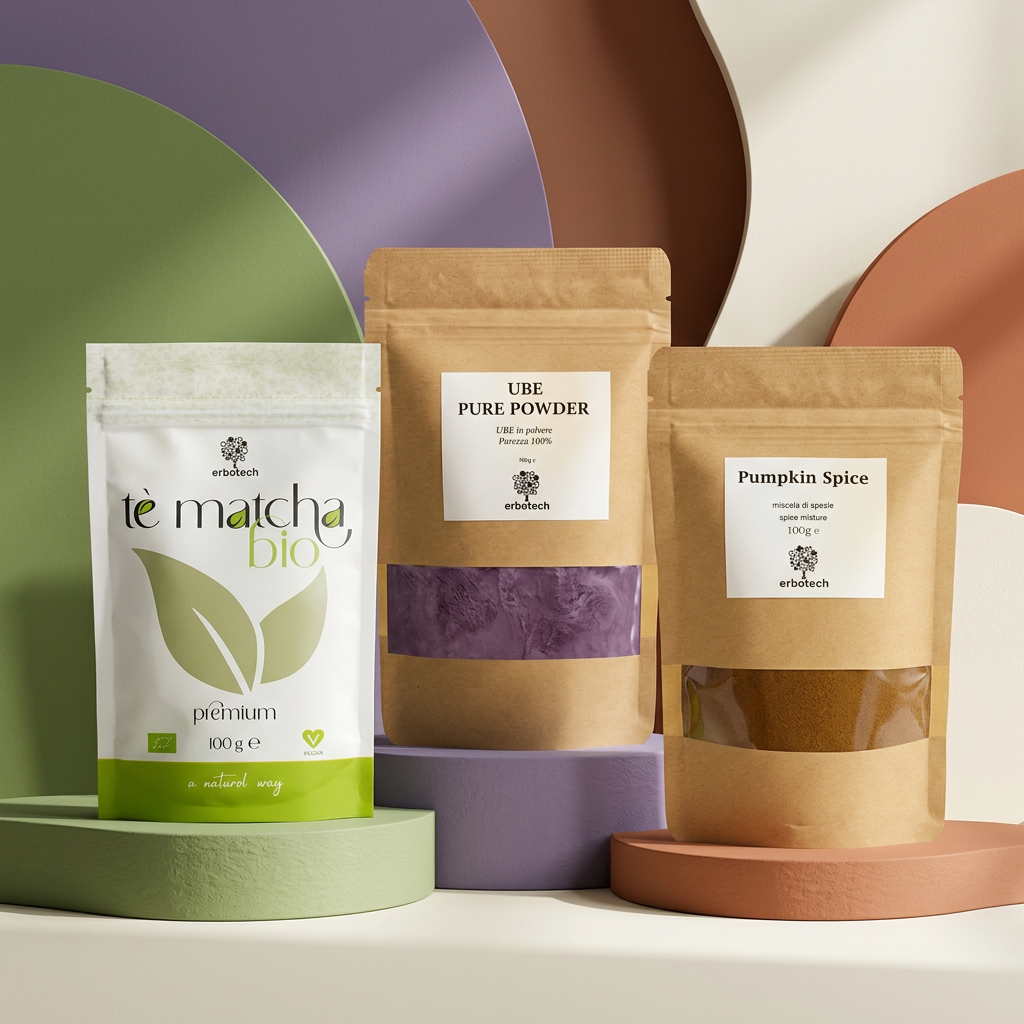 Kit CHROMACAPPU con le tre confezioni su sfondo dedicato